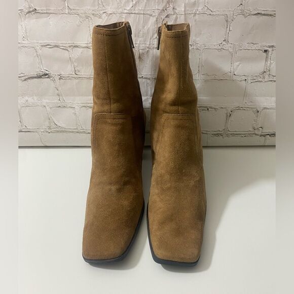 Tan Suede Boots - Picture 3 of 11